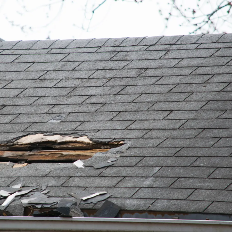 Emergency Roofers work