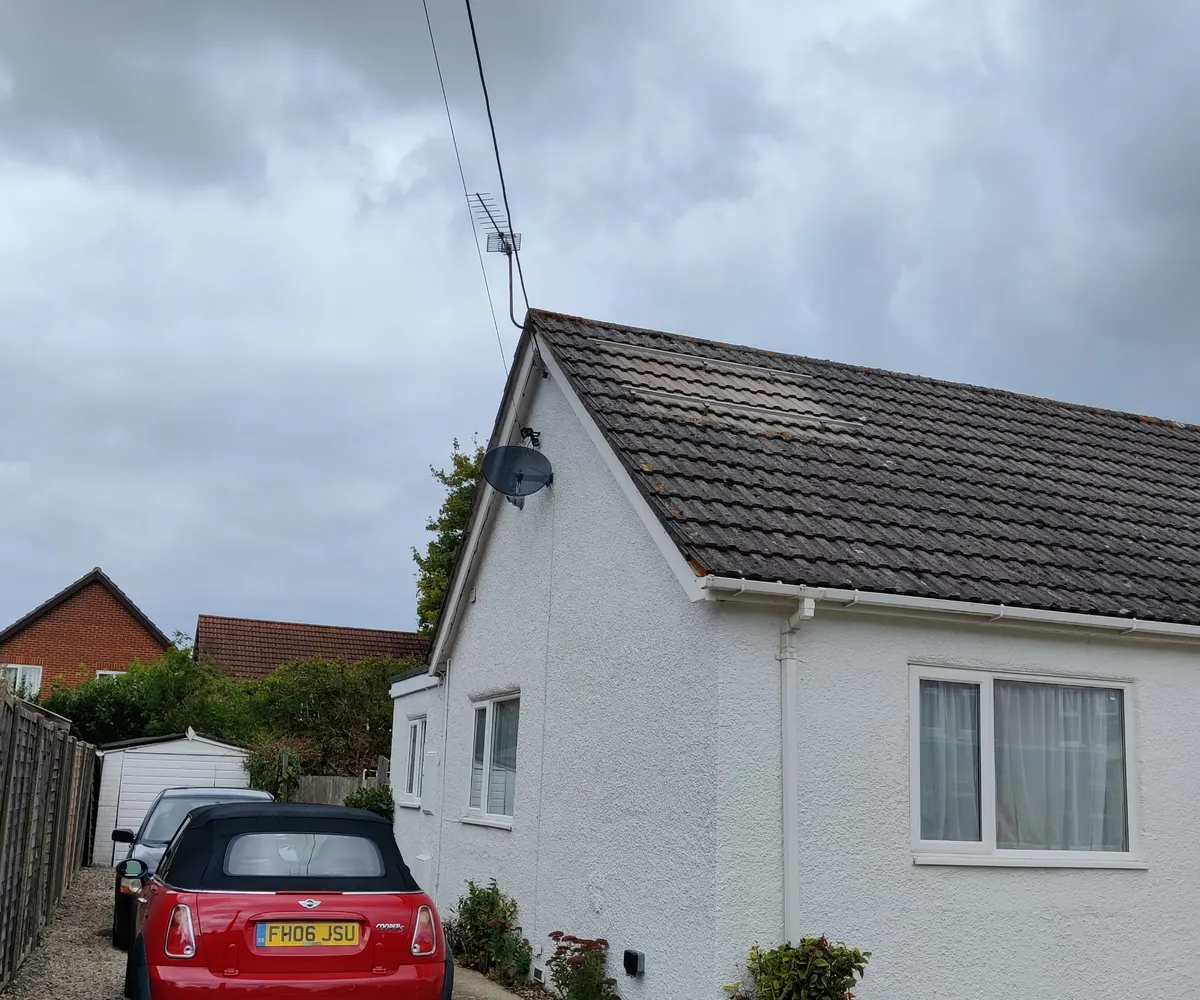 Rendering & Exterior Painting by Steadfast Roofing and Building