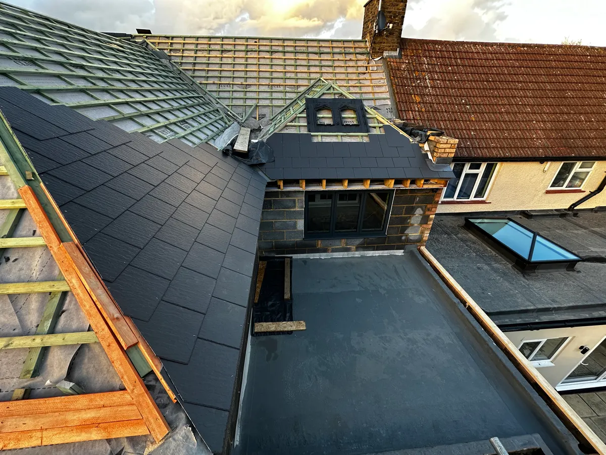 Rubber Roofs in Kent by Steadfast Roofing and Building